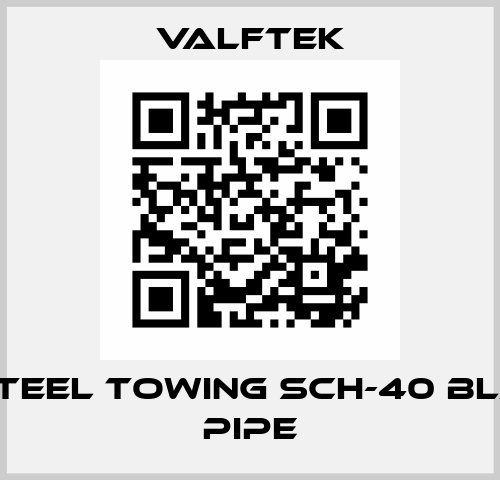 6" STEEL TOWING SCH-40 BLACK PIPE Valftek