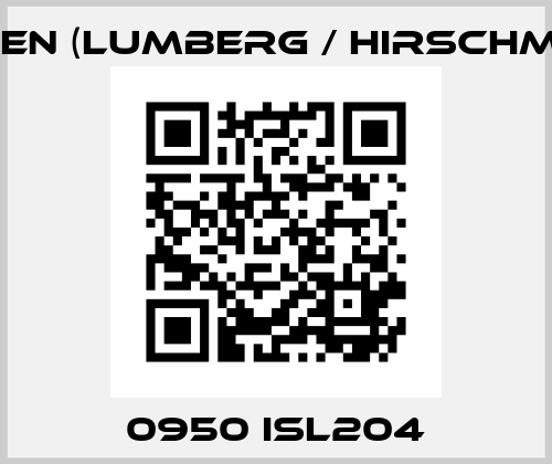 0950 ISL204 Lumberg (Belden)