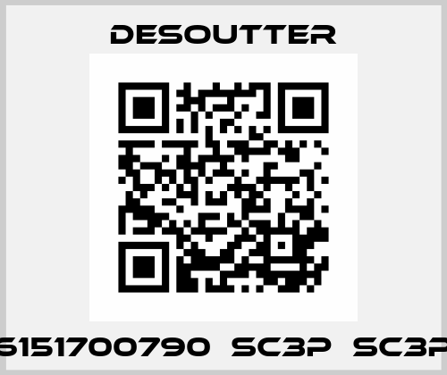 6151700790  SC3P  SC3P Desoutter