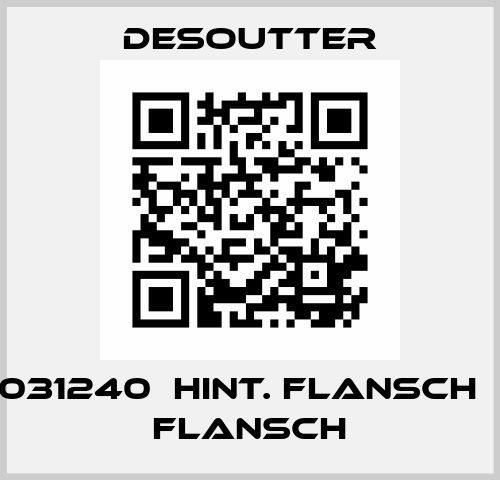 6155031240  HINT. FLANSCH  HINT. FLANSCH Desoutter