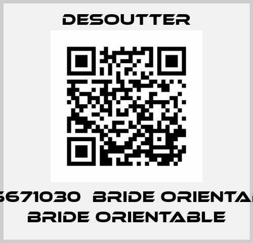 6155671030  BRIDE ORIENTABLE  BRIDE ORIENTABLE Desoutter
