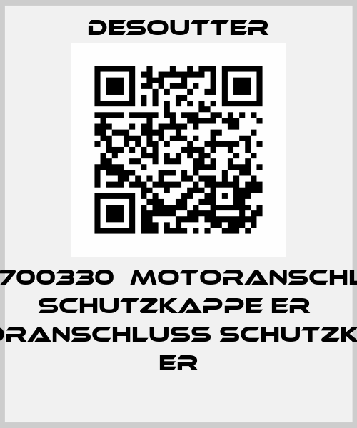 6156700330  MOTORANSCHLUSS SCHUTZKAPPE ER  MOTORANSCHLUSS SCHUTZKAPPE ER Desoutter