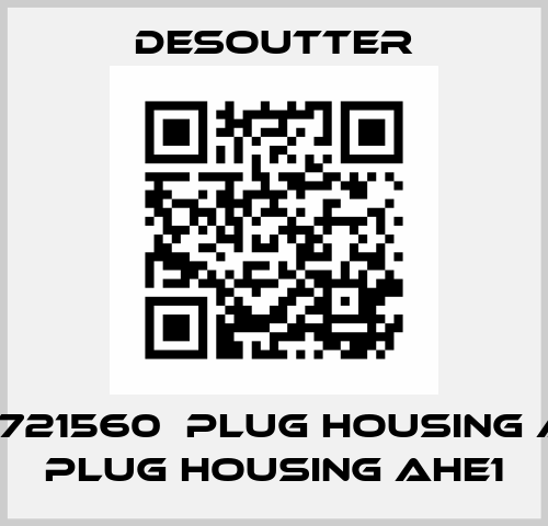 6156721560  PLUG HOUSING AHE1  PLUG HOUSING AHE1 Desoutter