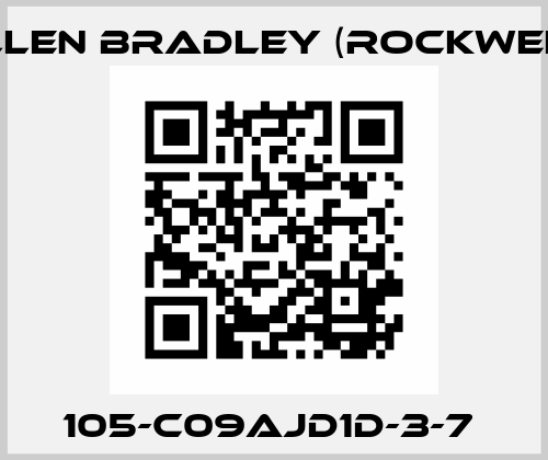 105-C09AJD1D-3-7  Allen Bradley (Rockwell)