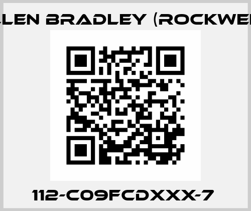 112-C09FCDXXX-7  Allen Bradley (Rockwell)