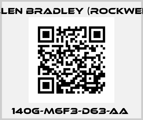 140G-M6F3-D63-AA  Allen Bradley (Rockwell)