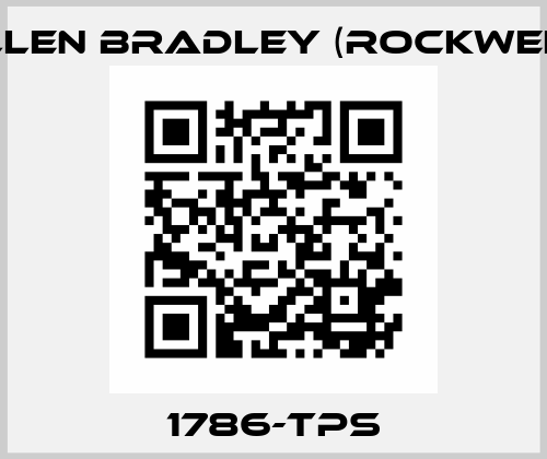 1786-TPS Allen Bradley (Rockwell)