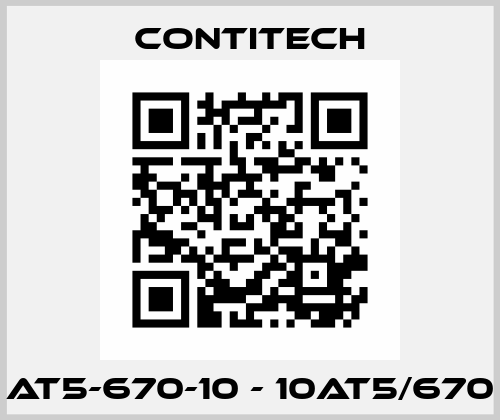AT5-670-10 - 10AT5/670 Contitech