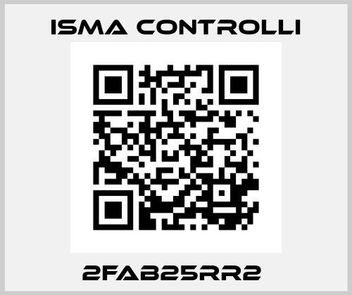 2FAB25RR2  iSMA CONTROLLI