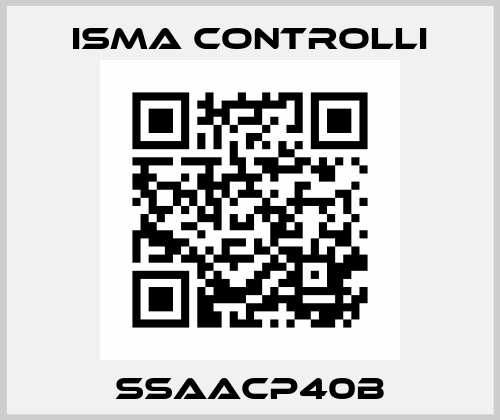SSAACP40B iSMA CONTROLLI