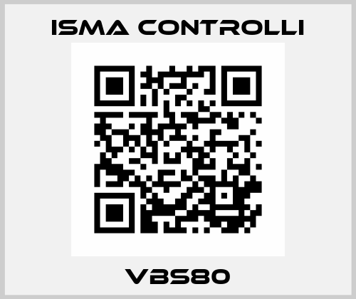 VBS80 iSMA CONTROLLI