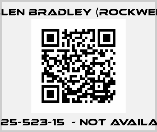 80025-523-15  - NOT AVAILABLE Allen Bradley (Rockwell)