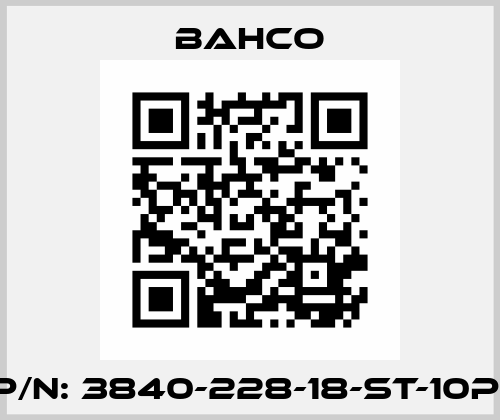 P/N: 3840-228-18-ST-10P  Bahco