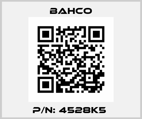 P/N: 4528K5  Bahco