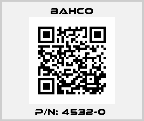 P/N: 4532-0  Bahco