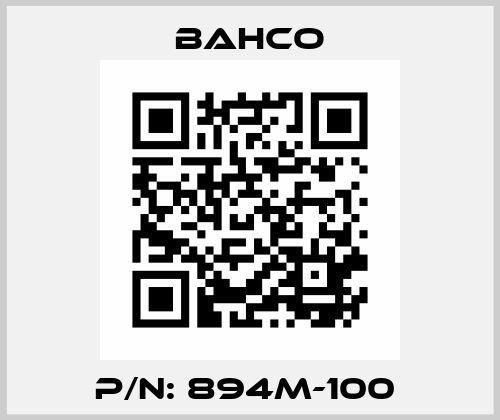 P/N: 894M-100  Bahco