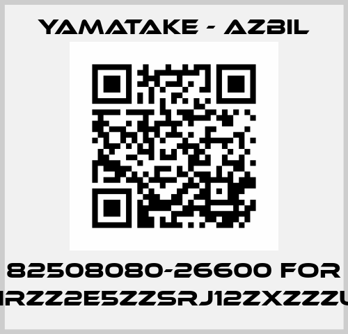 82508080-26600 FOR VST080001RZZ2E5ZZSRJ12ZXZZZUT-PV-704B Yamatake - Azbil
