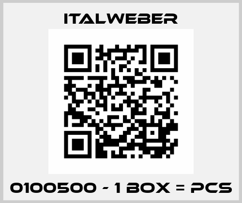 0100500 - 1 box = pcs Italweber