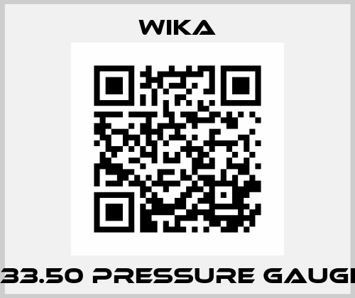 233.50 Pressure Gauge  Wika