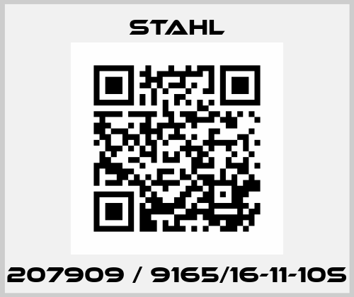 207909 / 9165/16-11-10s Stahl