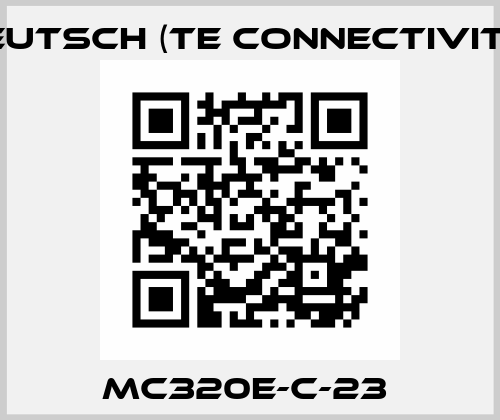 MC320E-C-23  Deutsch (TE Connectivity)
