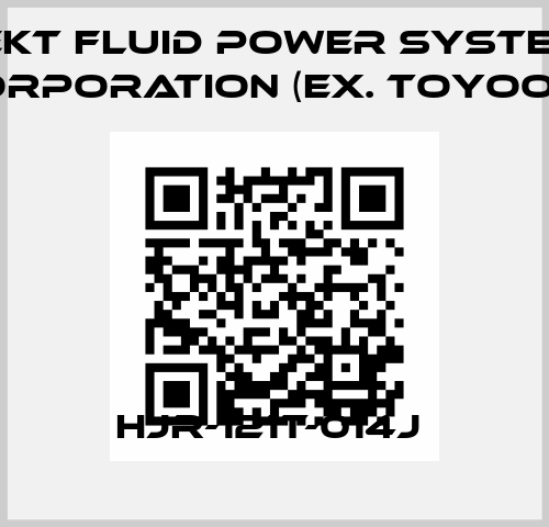 HJR-121T-014J  JTEKT FLUID POWER SYSTEMS CORPORATION (ex. Toyooki)