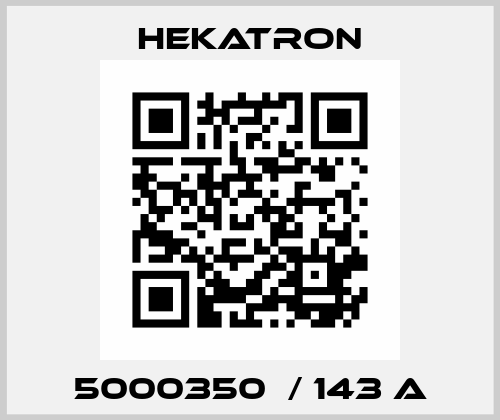 5000350  / 143 A Hekatron