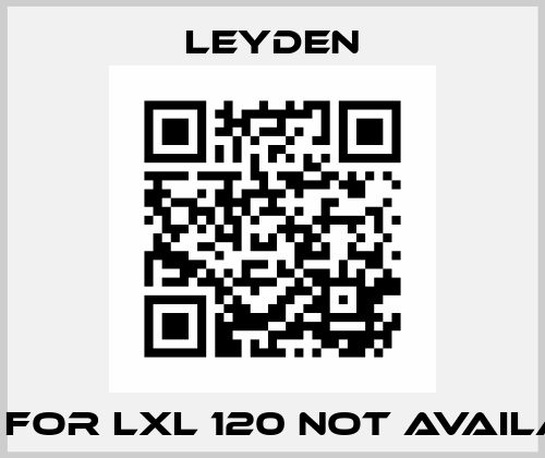 Bolt For LXL 120 not available  Leyden