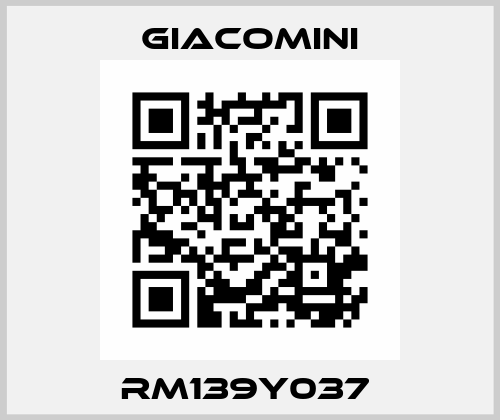 RM139Y037  Giacomini