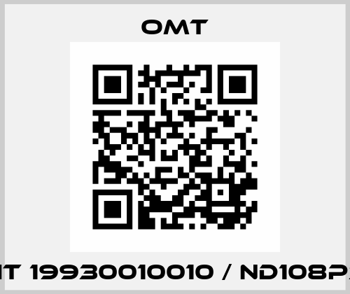 OHT 19930010010 / ND108P3U Omt