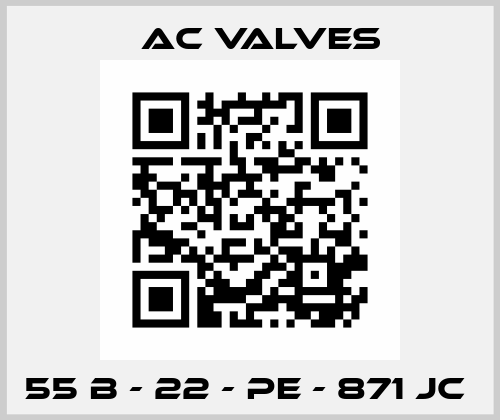 55 B - 22 - PE - 871 JC  MAC