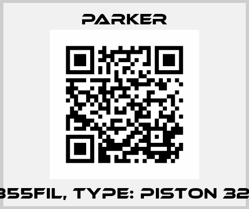 P/N: 3855FIL, Type: PISTON 32D. RED Parker