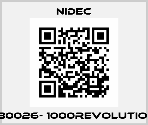 PZ30026- 1000Revolutions  Nidec