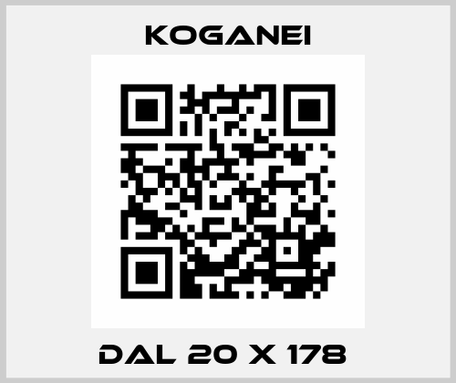 DAL 20 X 178  Koganei