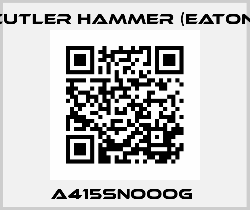 A415SNOOOG  Cutler Hammer (Eaton)