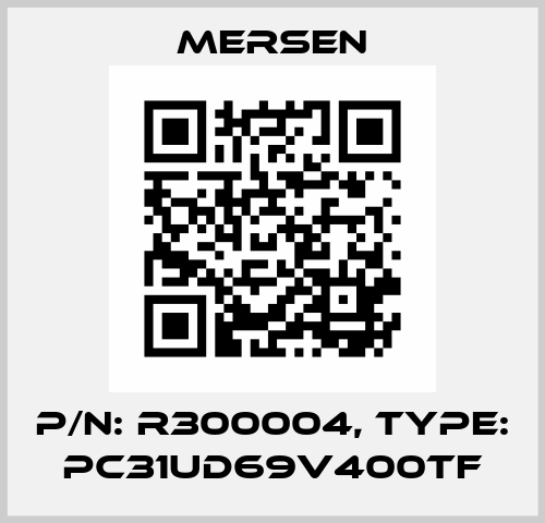 P/N: R300004, Type: PC31UD69V400TF Mersen
