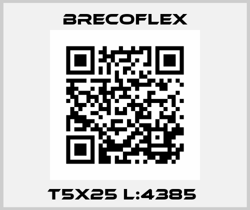 T5X25 L:4385  Brecoflex