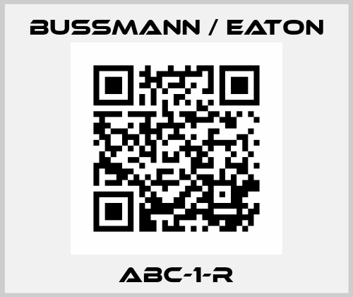 ABC-1-R BUSSMANN / EATON