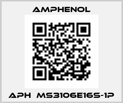 APH  MS3106E16S-1P Amphenol