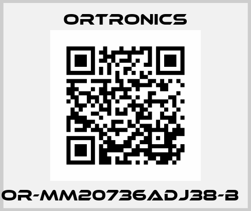OR-MM20736ADJ38-B   Ortronics