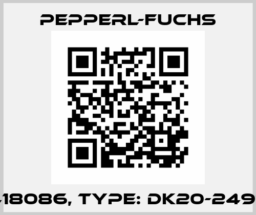 p/n: 418086, Type: DK20-2497(/49) Pepperl-Fuchs