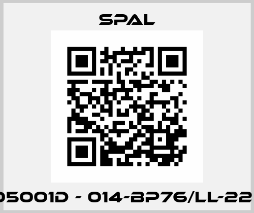 30005001D - 014-BP76/LL-22 24V SPAL