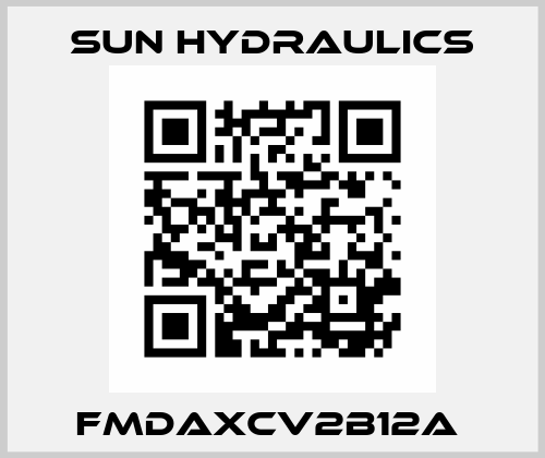 FMDAXCV2B12A  Sun Hydraulics