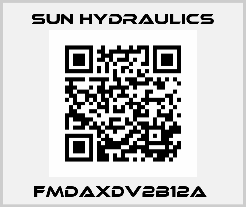 FMDAXDV2B12A  Sun Hydraulics