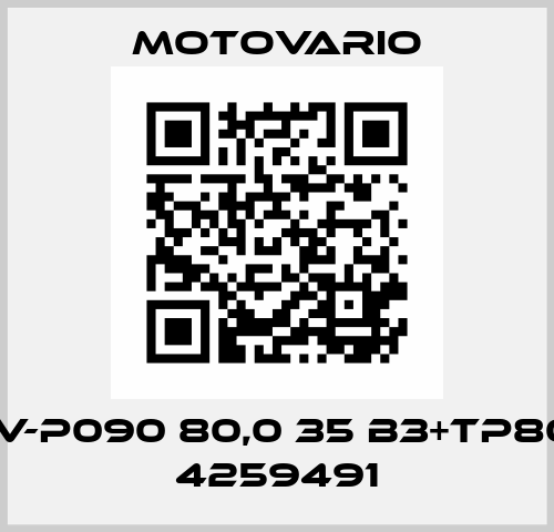 NMRV-P090 80,0 35 B3+TP80B4 / 4259491 Motovario