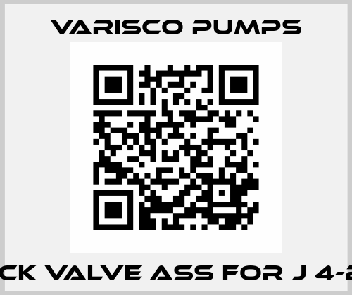 CHECK VALVE ass for J 4-253  Varisco pumps