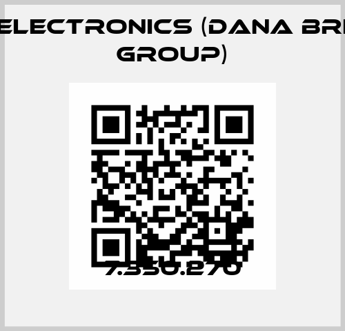 7.350.270 BPE Electronics (Dana Brevini Group)