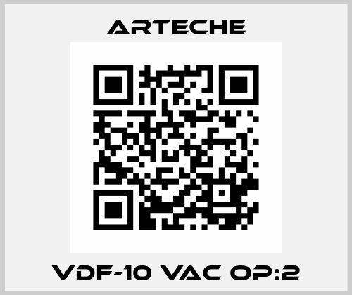 VDF-10 Vac OP:2 Arteche