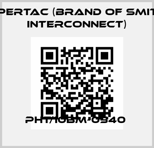 PHT/10Bm-0540  Hypertac (brand of Smiths Interconnect)