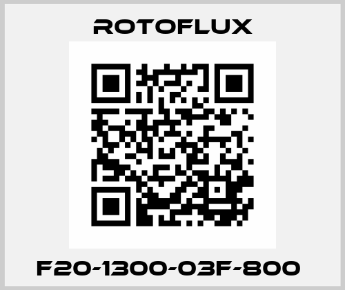 F20-1300-03F-800  Rotoflux